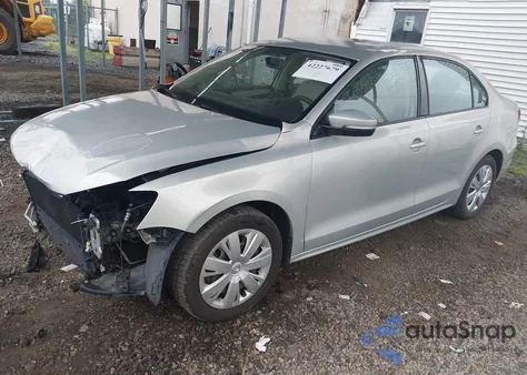 2012 Volkswagen Jetta 2.5L Se из США, поврежденный, VIN 3VWDP7AJ9CM320638